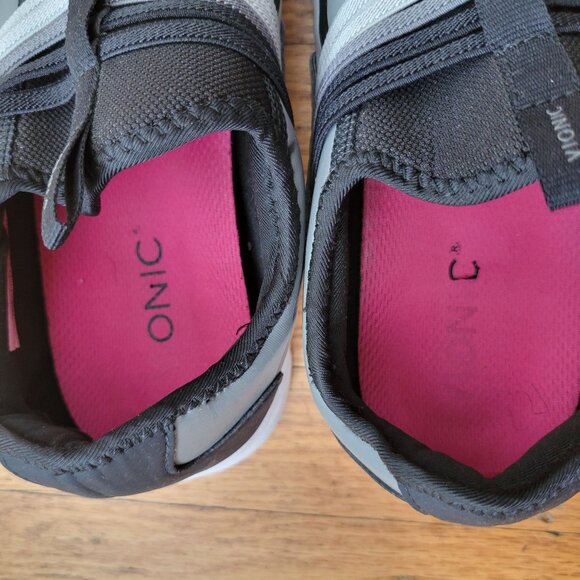 Vionic VAYDA Slip On Athletic Sneakers 8.5 Gray Black Comfort - Picture 7 of 10